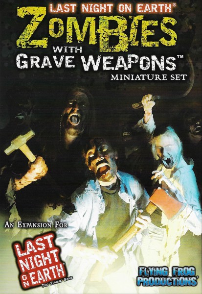 Last Night on Earth: Zombies Grave Weapons Minis Expansion