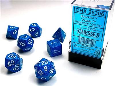 Chessex Speckled Water - 7 w4-20