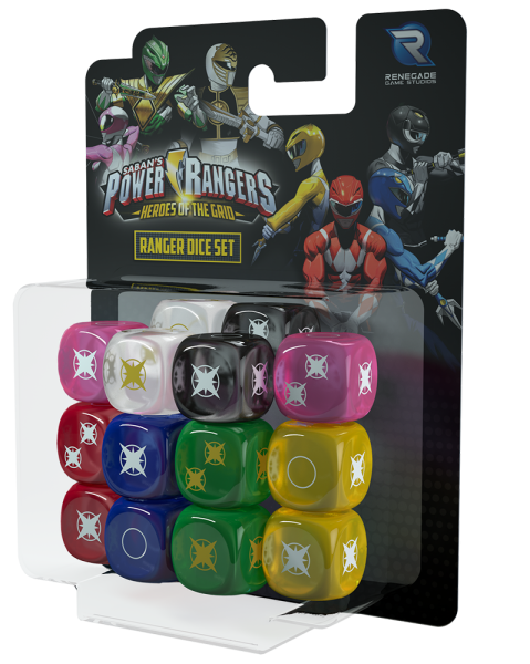 Power Rangers: Heroes of the Grid - Ranger Dice Set