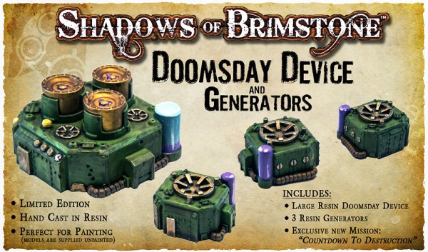 Shadows of Brimstone - Doomsday Device and Generators (Dark Stone Forge)