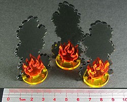 Litko A.: Large Flaming Wreckage Markers (3)
