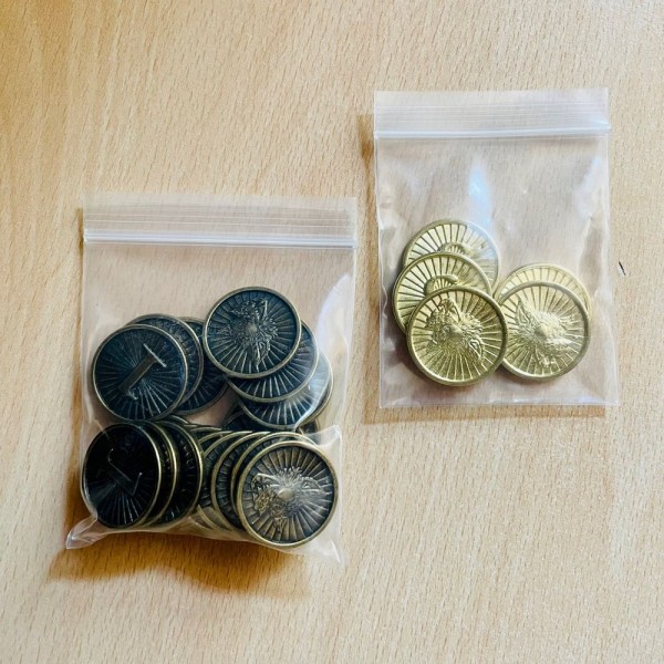 Growl: Metal Coin Tokens