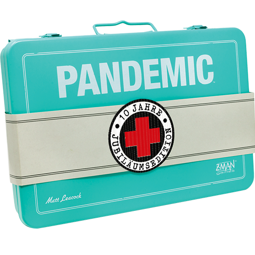 Pandemic: 10 Jahre Jubiläumsedition + bemalte Figuren (DE)