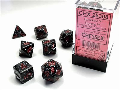 Chessex Speckled Space - 7 w4-20
