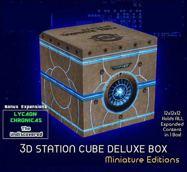Secrets of the Lost Station: Cube Deluxe Edition with Miniatures