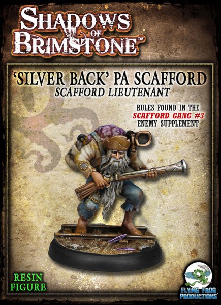 Shadows of Brimstone - &#039;Silver Back&#039; Pa Scafford (Resin Special Enemy)