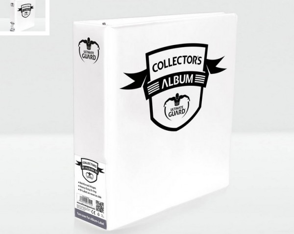 Premium Collector&#039;s Album Ringordner A4 weiß