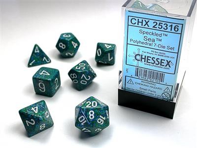 Chessex Speckled Sea 7 w4-w20
