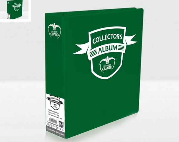 Premium Collector&#039;s Album Ringordner A4 grün
