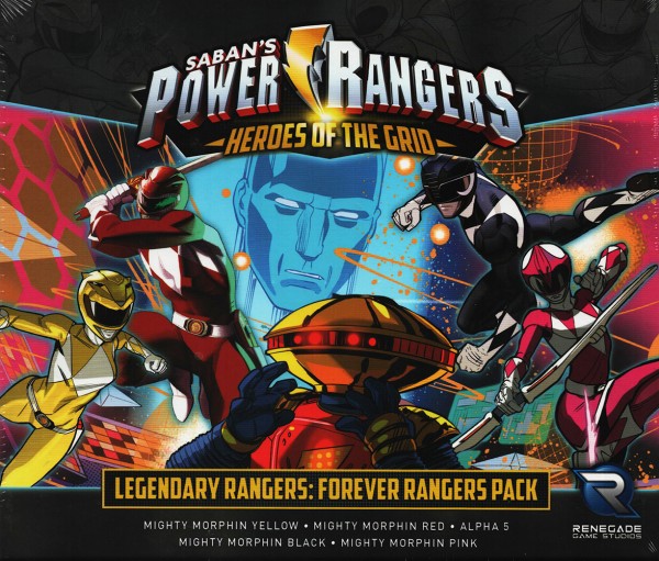 Power Rangers: Heroes of the Grid - Legendary Rangers: Forever Rangers Pack