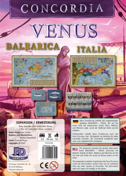 Concordia Venus Balearica - Italia Erweiterung