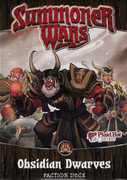 Summoner Wars: 2nd Edition - Obsidian Dwarves Faction Deck