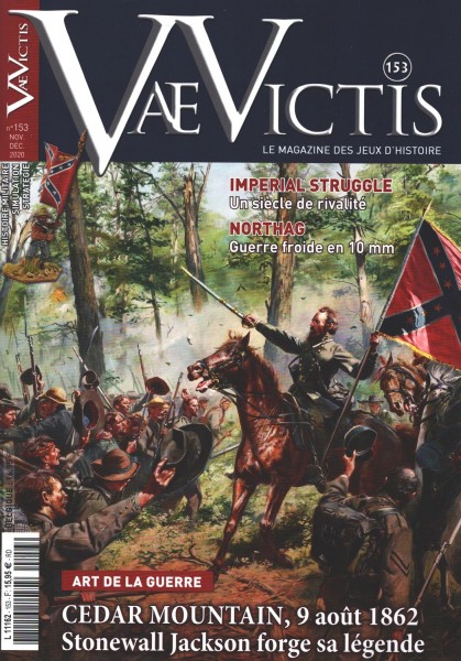 Vae Victis Magazine #153 - Cedar Mountain 1862 (with printed English Rules !)