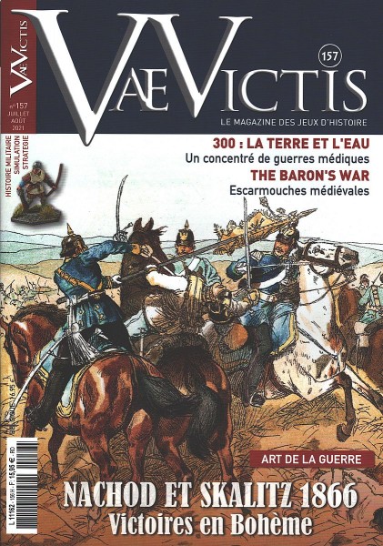 Vae Victis Magazine #157 - Nachod &amp; Skalitz 1866 (with printed English Rules !)