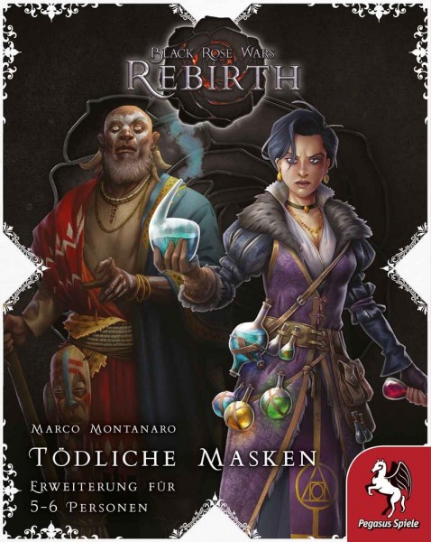 Black Rose Wars: Rebirth - Tödliche Masken (Erweiterung für 5-6 Spieler)
