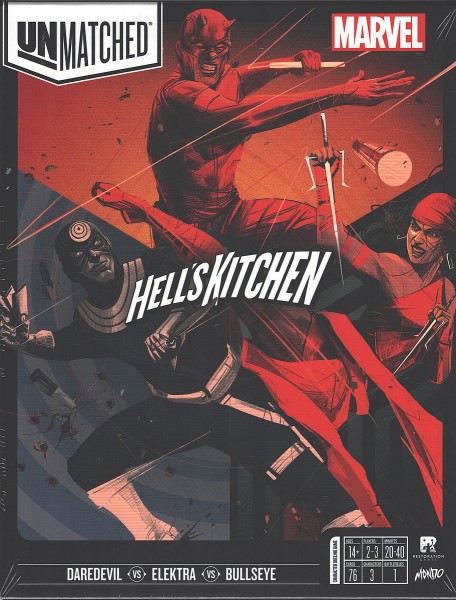 Unmatched: Marvel - Hell´s Kitchen (Daredevil, Elektra, Bullseye)