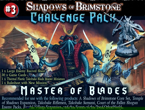 Shadows of Brimstone - Master of Blades (Challenge Pack)