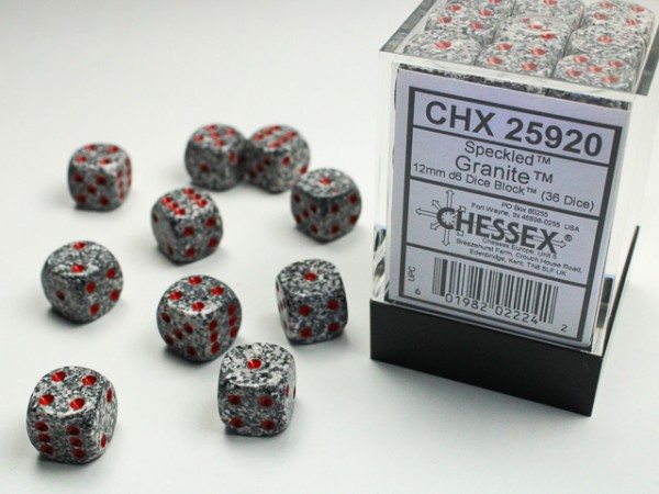 Chessex Speckled Granite - 36 w6