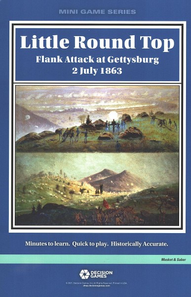Little Round Top - Flank Attack at Gettysburg, 2 July 1863