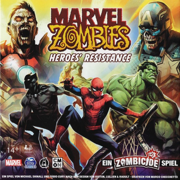 Marvel Zombies: Heroes&#039; Resistance - Ein Zombicide-Spiel