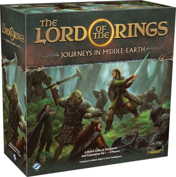 The Lord of the Rings: Journeys in Middle-Earth Boardgame