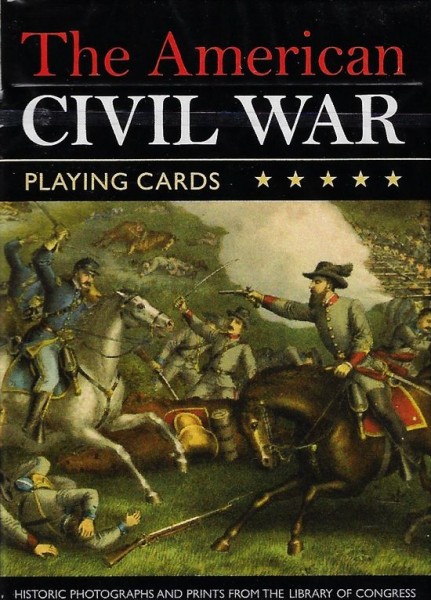 Spielkartenblatt Civil War