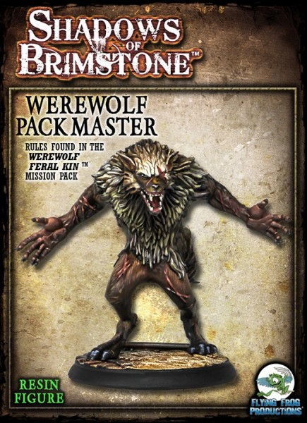 Shadows of Brimstone - Werewolf Pack Master (Thermal Plastic Special Enemy)