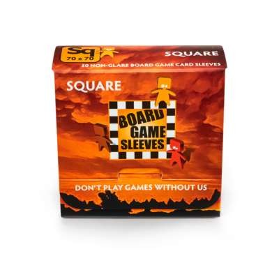 Board Game Sleeves: Square 70 x 70mm Matte (50)