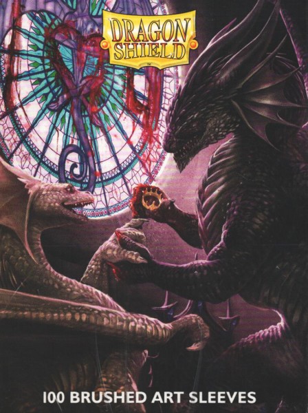 Dragon Shield: Art Sleeves Brushed - Valentine&#039;s Dragon 2022 (100)