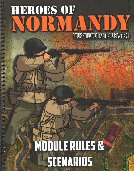 Heroes of Normandy Module Rules &amp; Scenarios Spiral-Bound Booklet