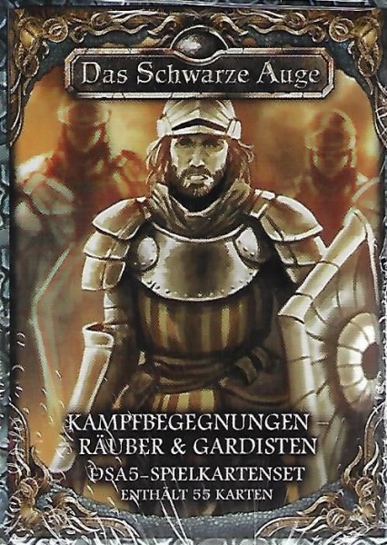DSA5 Spielkartenset: Kampfbegegnungen - Räuber &amp; Gardisten