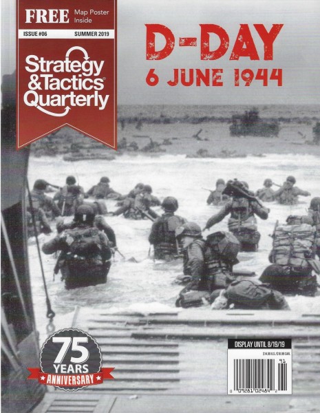 Strategy &amp; Tactics Quarterly #6: D-Day: 6 June 1944 w/ Map Poster