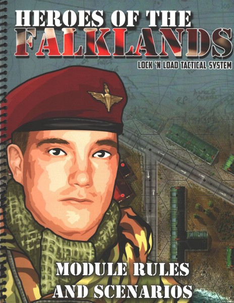 Heroes of the Falklands Module Rules &amp; Scenarios Spiral-Bound Booklet