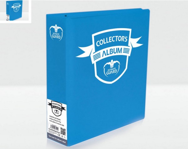 Premium Collector&#039;s Album Ringordner A4 blau